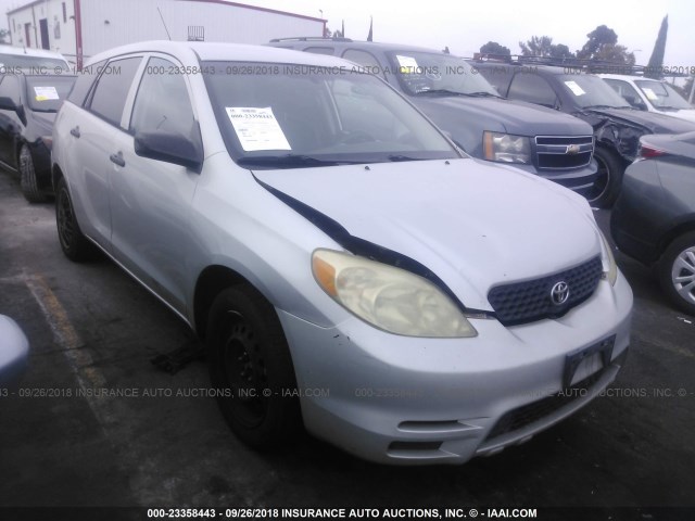2T1KR32E84C166268 - 2004 TOYOTA COROLLA MATRIX XR SILVER photo 1