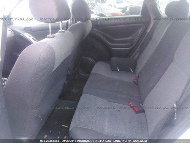 2T1KR32E84C166268 - 2004 TOYOTA COROLLA MATRIX XR SILVER photo 8