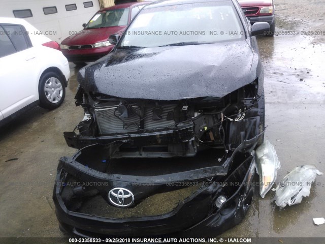 4T1BK3EK2BU626994 - 2011 TOYOTA CAMRY SE/LE/XLE BLACK photo 6