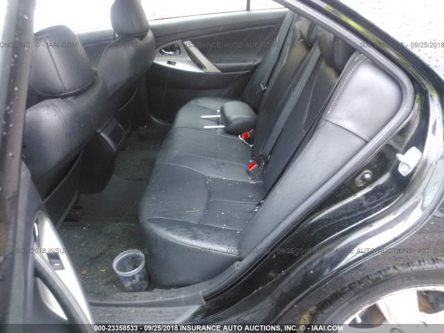 4T1BK3EK2BU626994 - 2011 TOYOTA CAMRY SE/LE/XLE BLACK photo 8