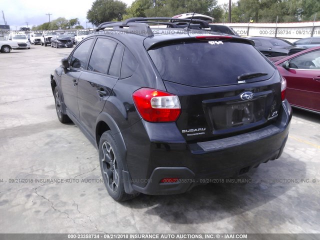 JF2GPACC2D2900075 - 2013 SUBARU XV CROSSTREK 2.0 PREMIUM BLACK photo 3