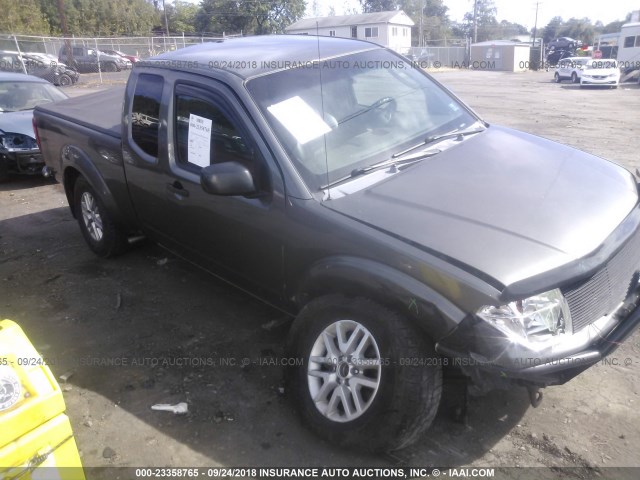 1N6AD06W98C441251 - 2008 NISSAN FRONTIER KING CAB LE/SE/OFF ROAD GRAY photo 1