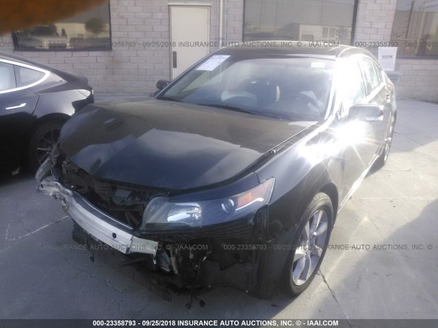 19UUA8F56DA010596 - 2013 ACURA TL TECH BLACK photo 2