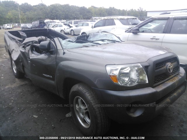 5TFTX4CN5BX008032 - 2011 TOYOTA TACOMA ACCESS CAB ყავისფერი ფოტო 1
