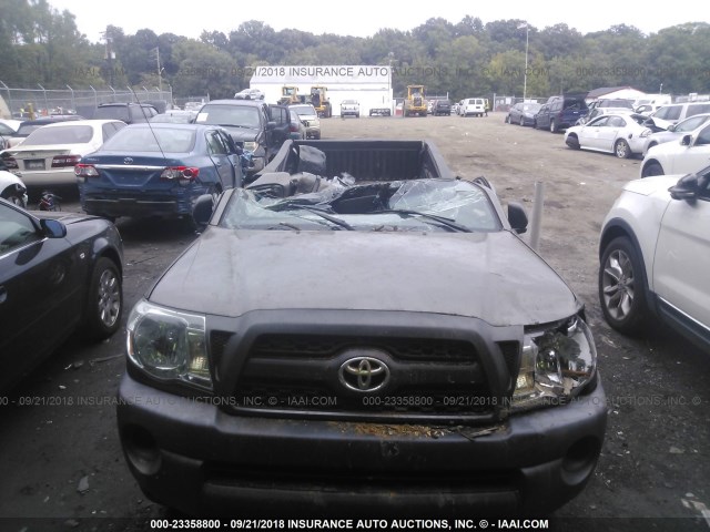 5TFTX4CN5BX008032 - 2011 TOYOTA TACOMA ACCESS CAB ყავისფერი ფოტო 6