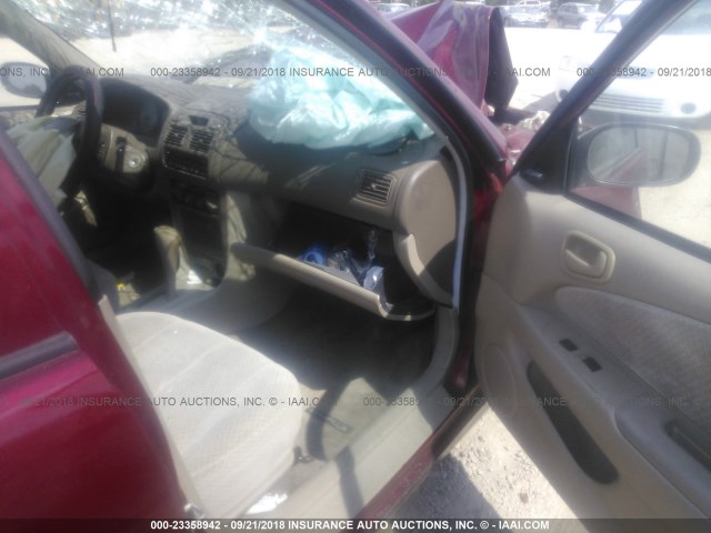2T1BR12E5YC333230 - 2000 TOYOTA COROLLA VE/CE/LE 红色 照片 5