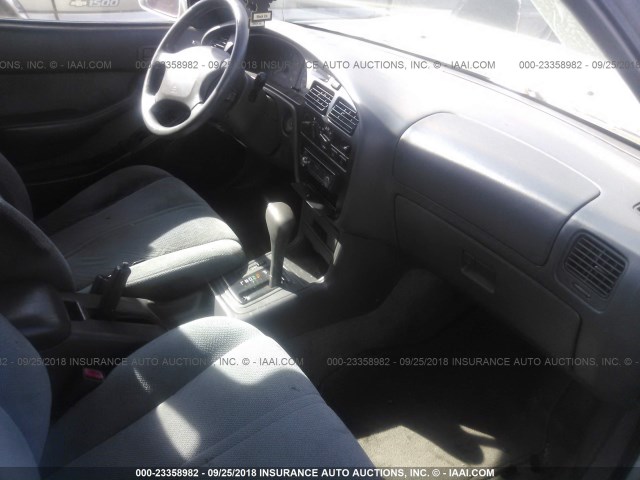 4T1BG12K4TU779808 - 1996 TOYOTA CAMRY DX/LE/XLE Light Blue photo 5