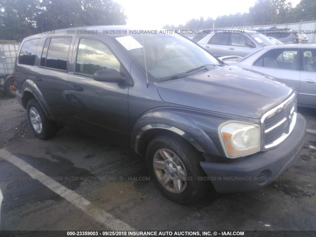 1D4HB38N44F109839 - 2004 DODGE DURANGO ST GRAY photo 1