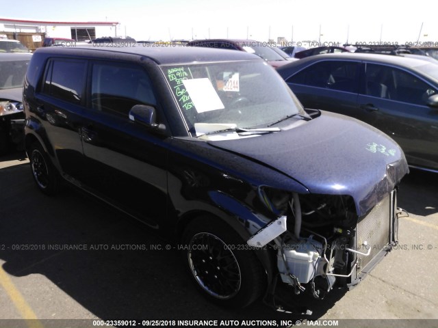 JTLKE50E581055119 - 2008 TOYOTA SCION XB ლურჯი ფოტო 1