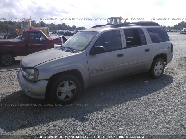 1GNES16S836117901 - 2003 CHEVROLET TRAILBLAZER EXT BROWN photo 2