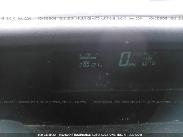 JTDKB20U153102740 - 2005 TOYOTA PRIUS WHITE photo 7