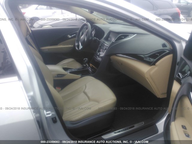 KMHFG4JG0FA463201 - 2015 HYUNDAI AZERA SILVER photo 5