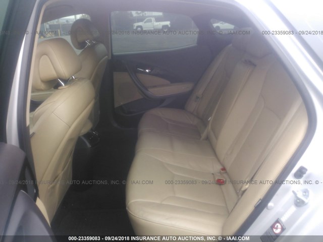 KMHFG4JG0FA463201 - 2015 HYUNDAI AZERA SILVER photo 8