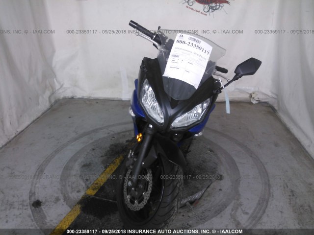 JKAEXEE19DDA11381 - 2013 KAWASAKI EX650 E BLUE photo 5