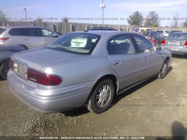 1G4HR54K05U129904 - 2005 BUICK LESABRE LIMITED SILVER photo 4