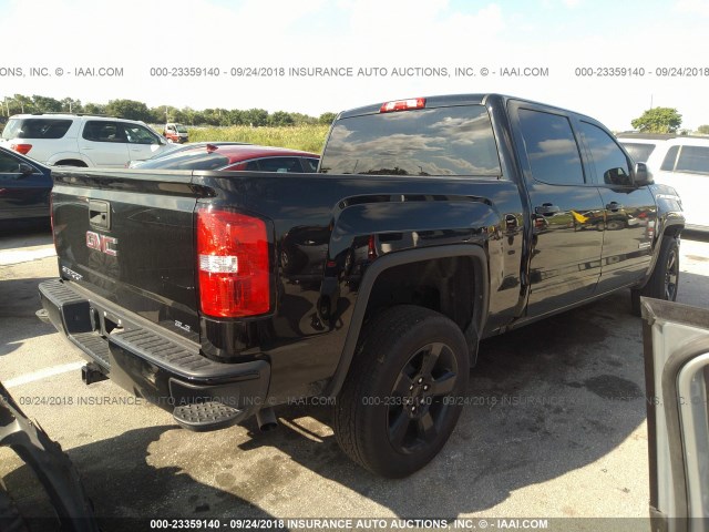 3GTU2MEC5JG110741 - 2018 GMC SIERRA K1500 SLE BLACK photo 4