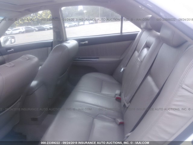 4T1BE32K34U363753 - 2004 TOYOTA CAMRY LE/XLE/SE WHITE photo 8