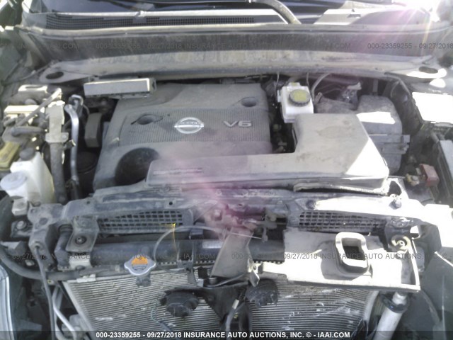 5N1AR2MM0DC643581 - 2013 NISSAN PATHFINDER S/SV/SL/PLATINUM BLACK photo 10