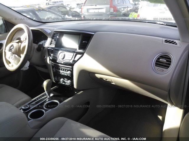 5N1AR2MM0DC643581 - 2013 NISSAN PATHFINDER S/SV/SL/PLATINUM BLACK photo 5