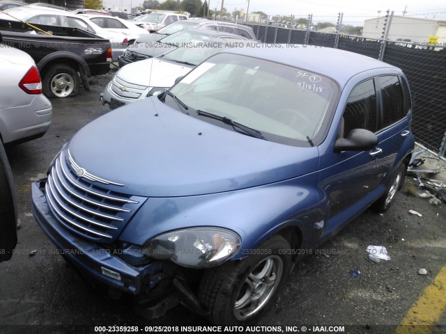 3A4FY48B07T546935 - 2007 CHRYSLER PT CRUISER BLUE photo 2