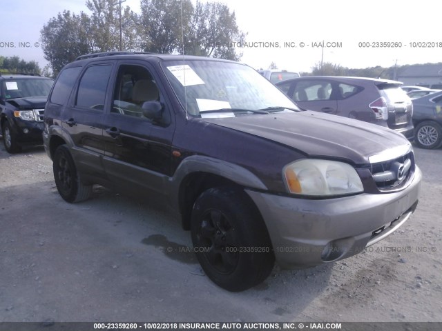 4F2YU09142KM16868 - 2002 MAZDA TRIBUTE LX/ES 栗色 照片 1