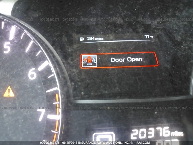 5N1AR2MN7EC609275 - 2014 NISSAN PATHFINDER S/SV/SL/PLATINUM GRAY photo 7