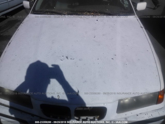 WBACB4319PFL03527 - 1993 BMW 325 I AUTOMATIC WHITE photo 10