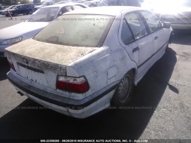 WBACB4319PFL03527 - 1993 BMW 325 I AUTOMATIC WHITE photo 4