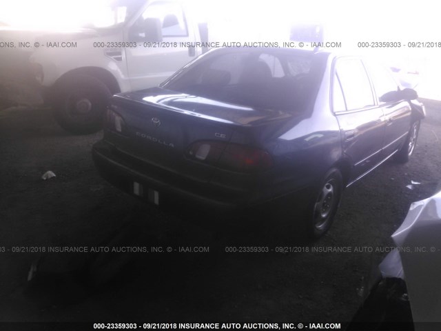 2T1BR12E2YC315588 - 2000 TOYOTA COROLLA VE/CE/LE 蓝色 照片 4