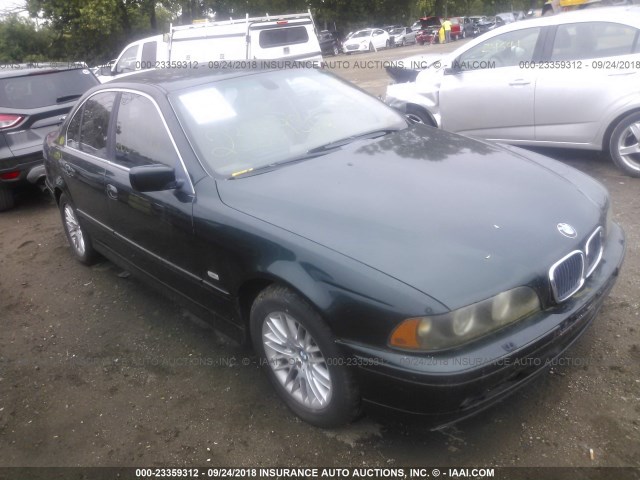 WBADT63482CH94516 - 2002 BMW 530 I AUTOMATIC GREEN photo 1