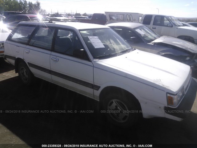 JF2AN53B0JE424655 - 1988 SUBARU GL 4WD WHITE photo 1