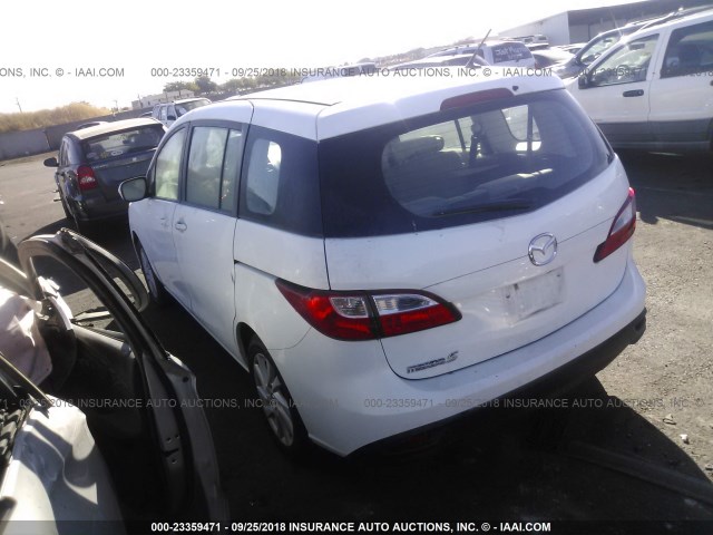 JM1CW2BL9F0183812 - 2015 MAZDA 5 SPORT WHITE photo 3