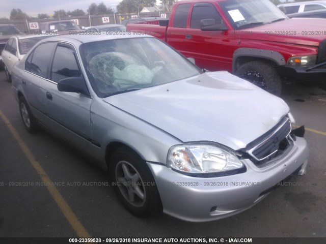 2HGEJ6670XH553944 - 1999 HONDA CIVIC LX Gümüş foto 1