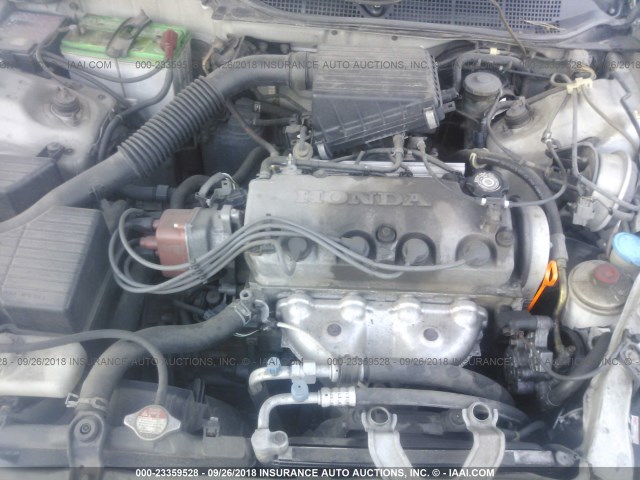 2HGEJ6670XH553944 - 1999 HONDA CIVIC LX Gümüş foto 10