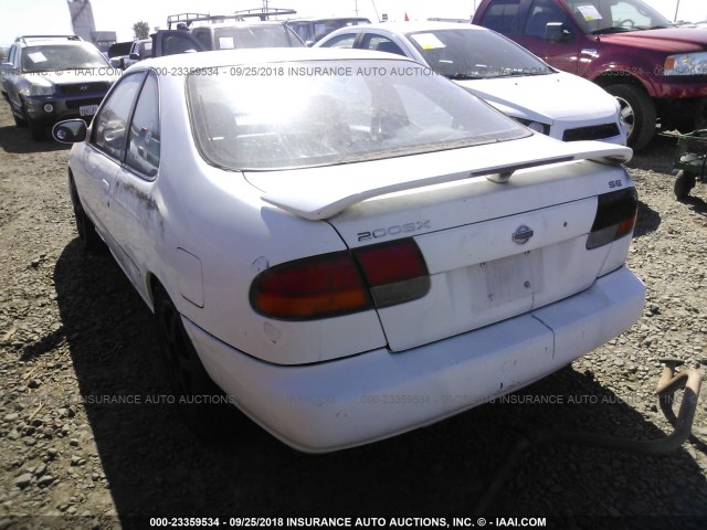 1N4AB42D8VC504281 - 1997 NISSAN 200SX SE WHITE photo 3