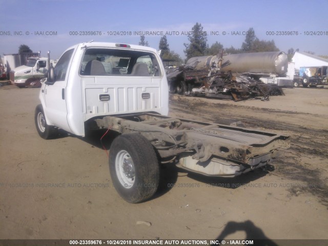 1FDSF34L64ED22255 - 2004 FORD F350 SRW SUPER DUTY WHITE photo 3