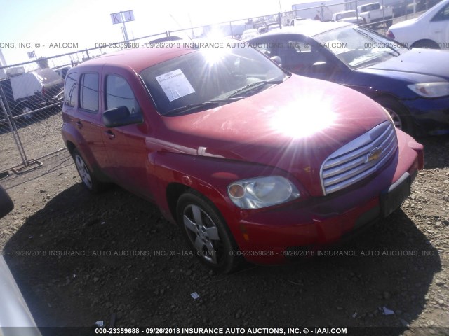 3GNDA13D38S642551 - 2008 CHEVROLET HHR LS წითელი ფოტო 1