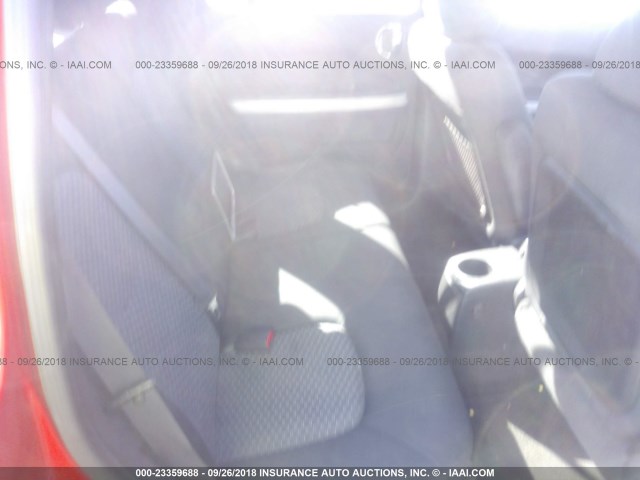 3GNDA13D38S642551 - 2008 CHEVROLET HHR LS წითელი ფოტო 8