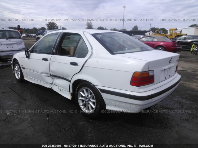 WBACD4321VAV48464 - 1997 BMW 328 I AUTOMATIC WHITE photo 3