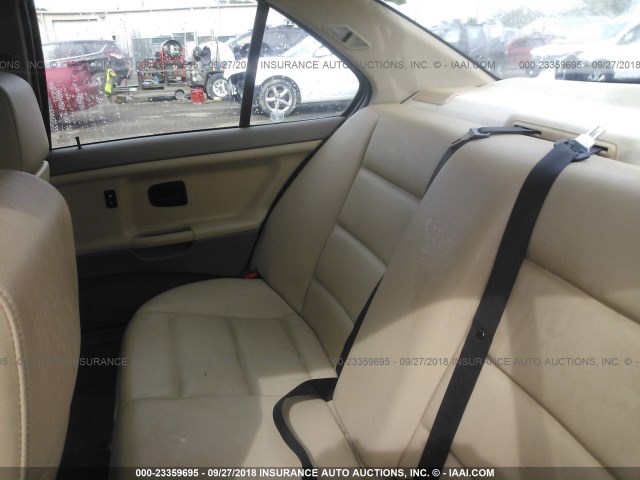 WBACD4321VAV48464 - 1997 BMW 328 I AUTOMATIC WHITE photo 8