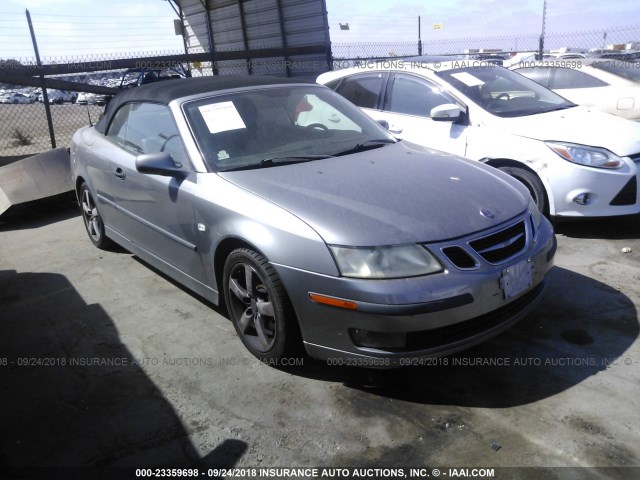 YS3FD79Y356013242 - 2005 SAAB 9-3 ARC GRAY photo 1