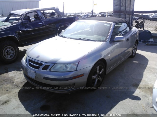 YS3FD79Y356013242 - 2005 SAAB 9-3 ARC GRAY photo 2