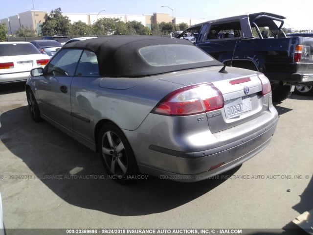 YS3FD79Y356013242 - 2005 SAAB 9-3 ARC GRAY photo 3