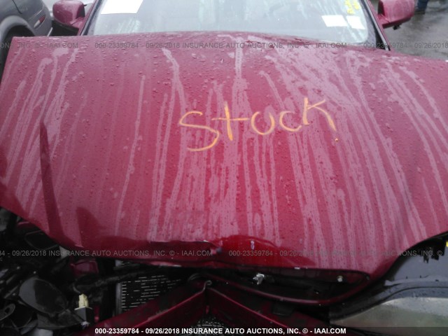 1LNHM87A33Y677064 - 2003 LINCOLN LS RED photo 10