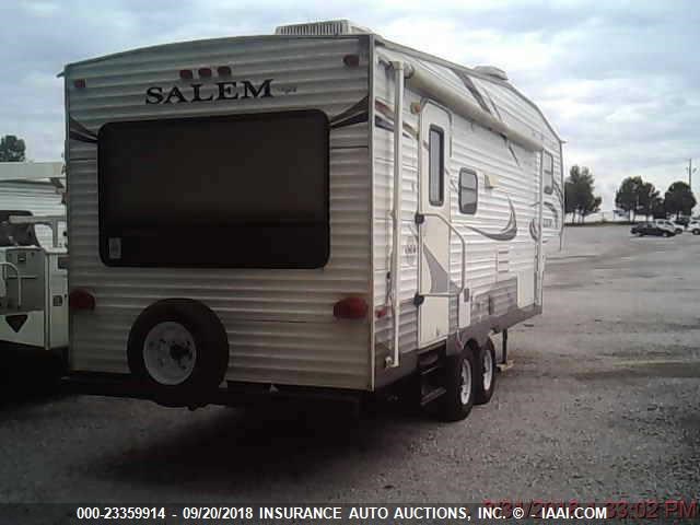 4X4FSMZ27BA302599 - 2012 FOREST RIVER SALEM  WHITE photo 5