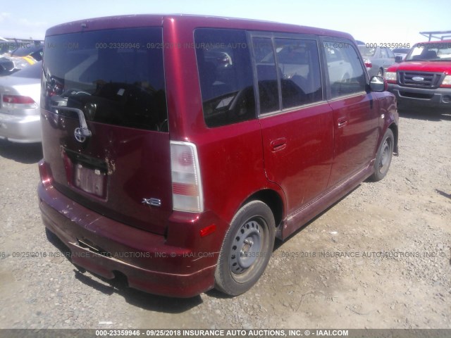 JTLKT324564098062 - 2006 TOYOTA SCION XB Qırmızı foto 4