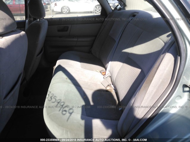 1FAFP53U66A258274 - 2006 FORD TAURUS SE GRAY photo 8