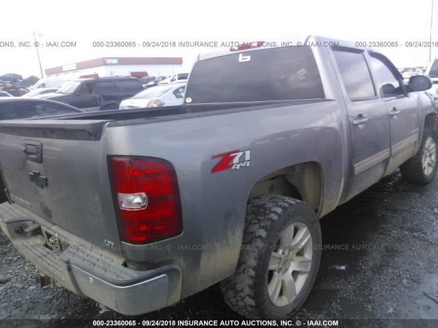 3GCEK33M69G184904 - 2009 CHEVROLET SILVERADO K1500 LTZ GRAY photo 4