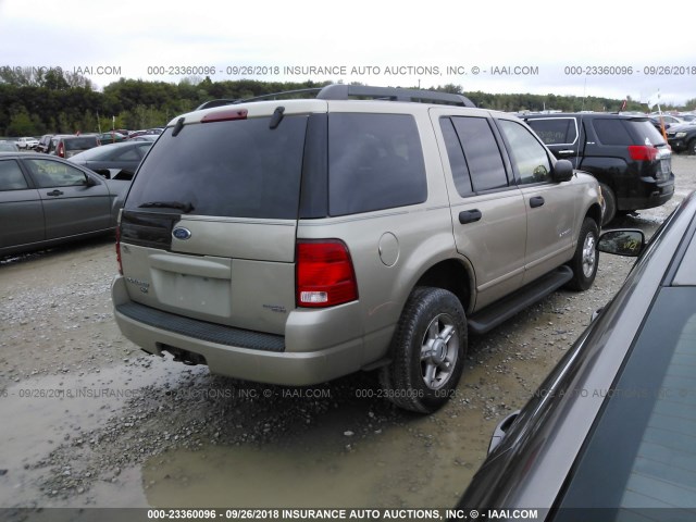 1FMZU73E85UB47240 - 2005 FORD EXPLORER XLT/XLT SPORT/NBX 金色 照片 4