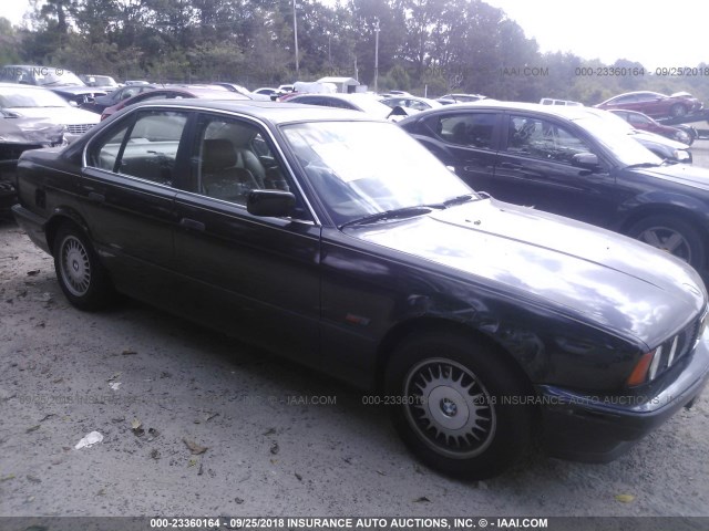 WBAHD6328RGK44827 - 1994 BMW 525 I AUTOMATIC BLACK photo 1